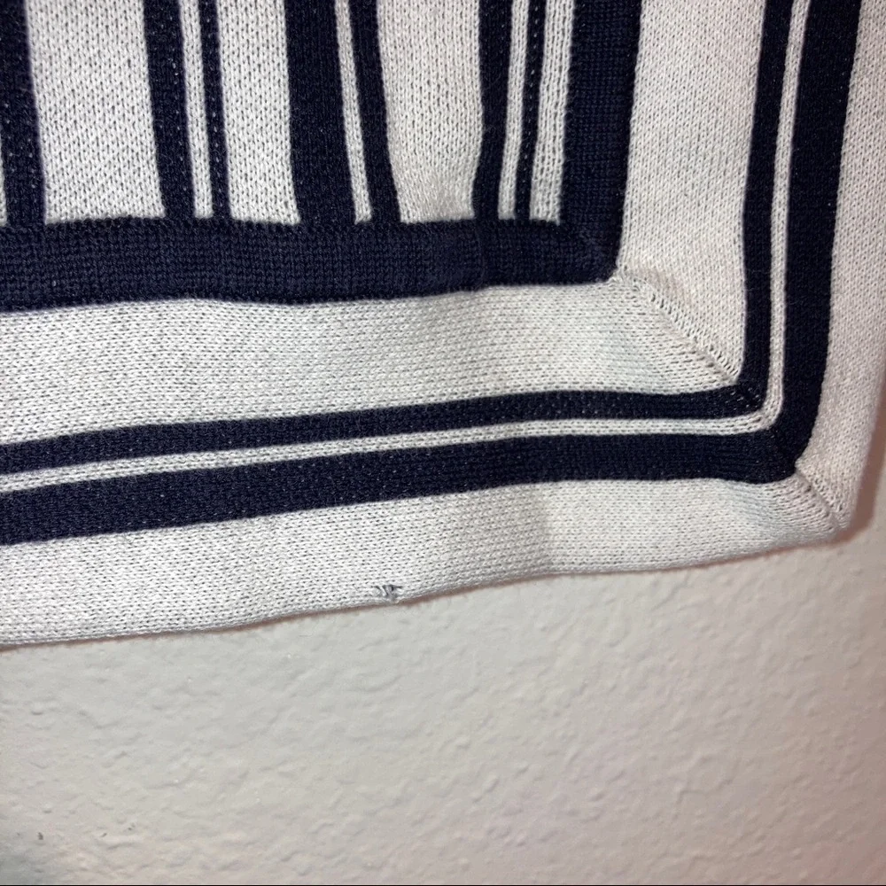 Tory Burch striped tunic sweater